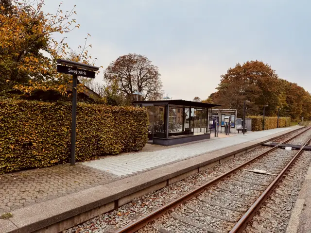 Billede af Svejbæk Station.