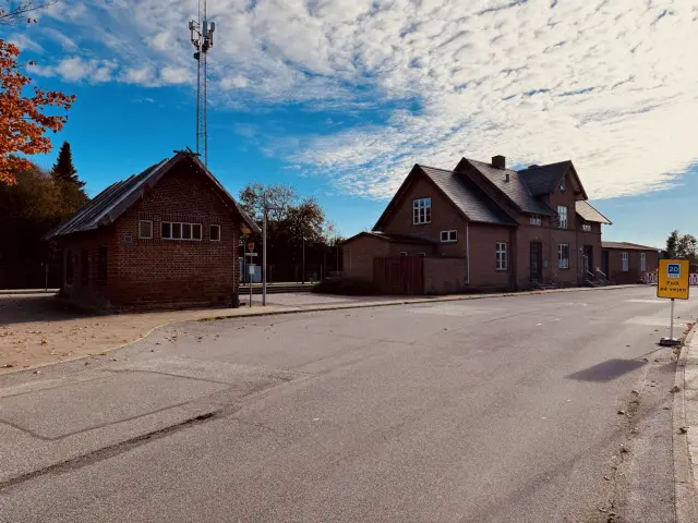Billede af Hammerum Station.
