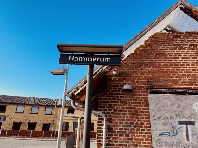 Billede af Hammerum Station.
