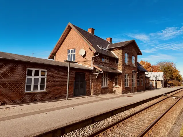 Billede af Hammerum Station.