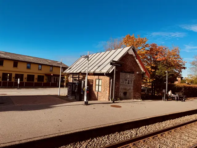 Billede af Hammerum Stations retirade.