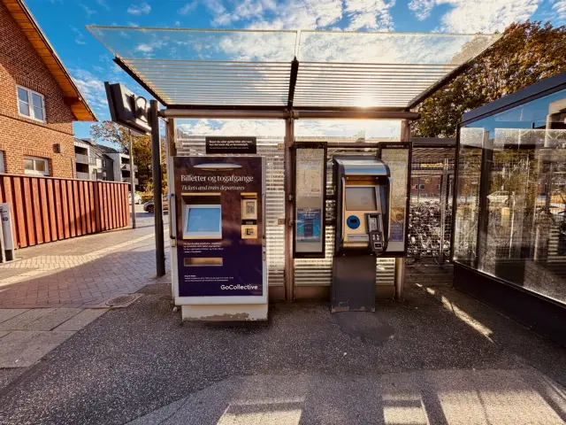 Billede af Ikast Station.