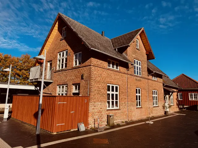 Billede af Ikast Station.