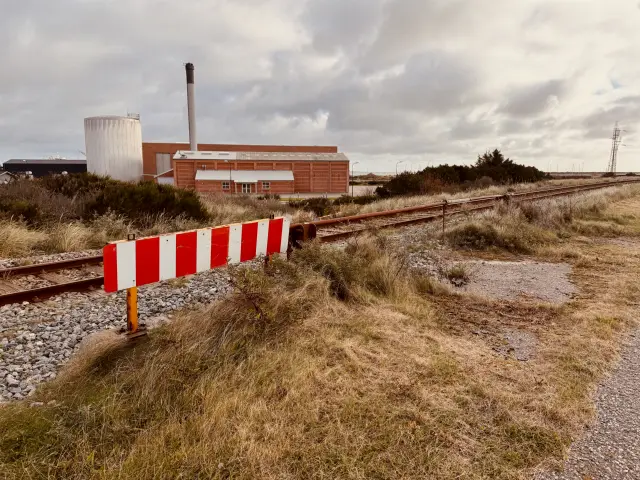 Billede af Thyborøn Færge Trinbræt - Trinbræt er nedrevet, men Thyborøn Færge Trinbræt har ligget her.