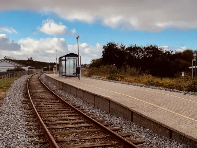 Billede af Harboøre Station.