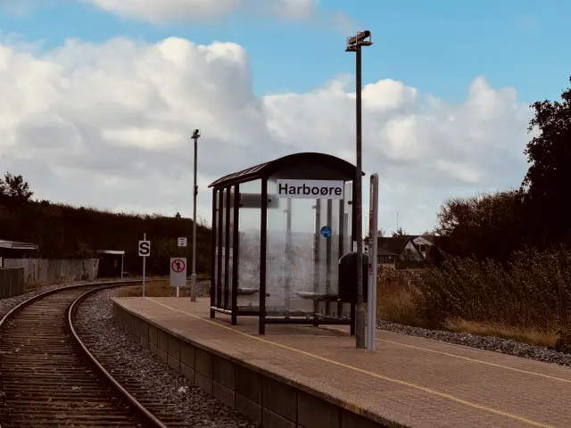 Billede af Harboøre Station.