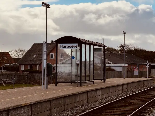 Billede af Harboøre Station.