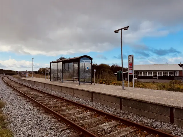 Billede af Harboøre Station.