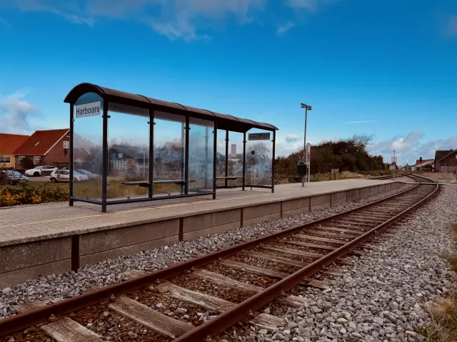 Billede af Harboøre Station.