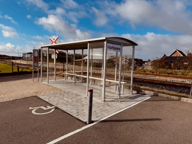 Billede af Harboøre Station.