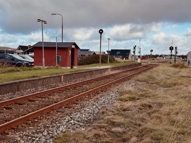 Billede af Vrist Station.