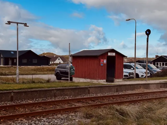 Billede af Vrist Station.