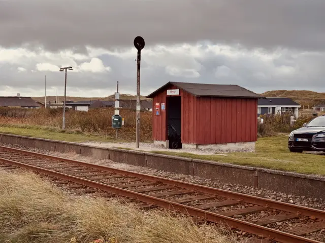Billede af Vrist Station.