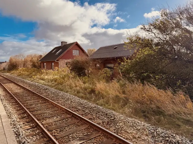 Billede af Strande Station.