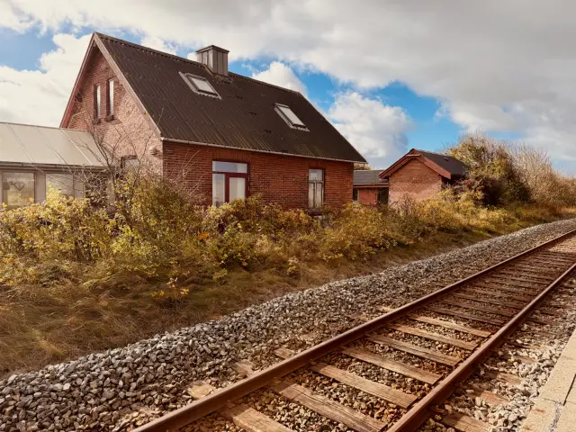 Billede af Strande Station.