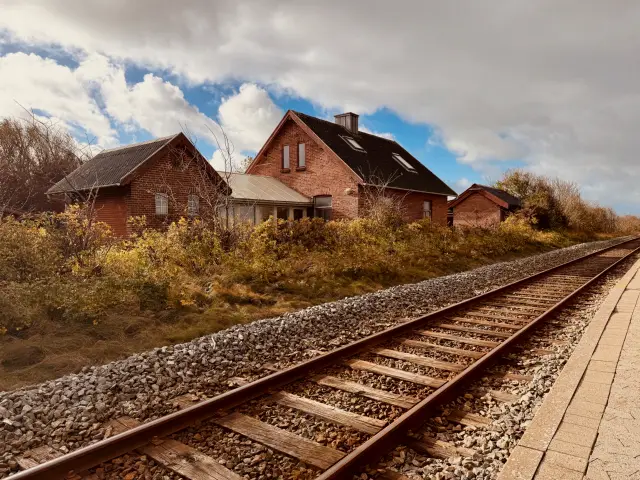 Billede af Strande Station.