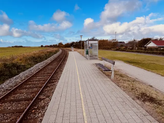 Billede af Klinkby Station.