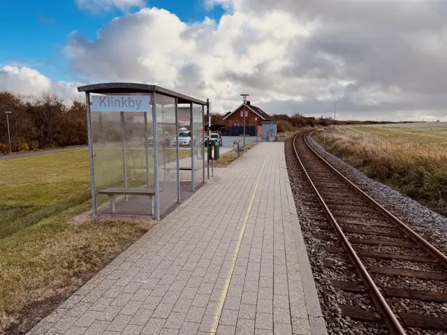 Billede af Klinkby Station.