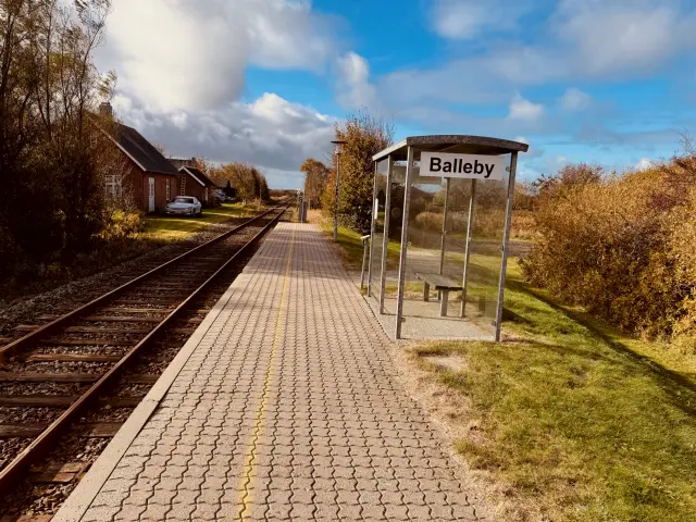 Billede af Balleby Station.
