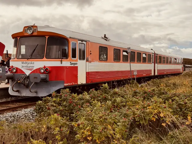Billede af MjbaD YM 14, tidligere VLTJ YM 14 fotograferet ud for Harboøre Station.