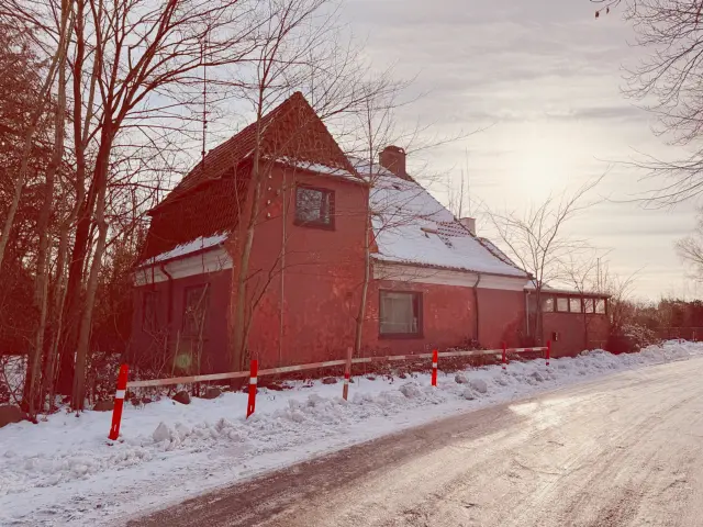 Billede af Harpelunde Station.