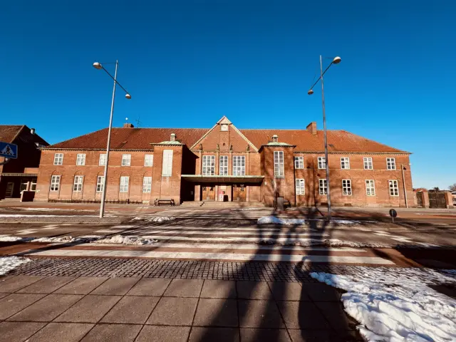 Billede af Nakskov Station.
