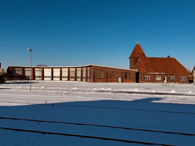 Billede af Nakskov Stations rundremise.