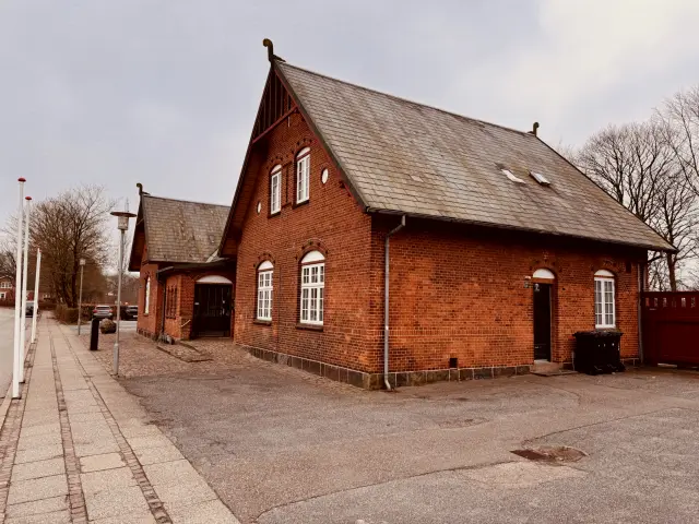 Billede af Aulum Station.