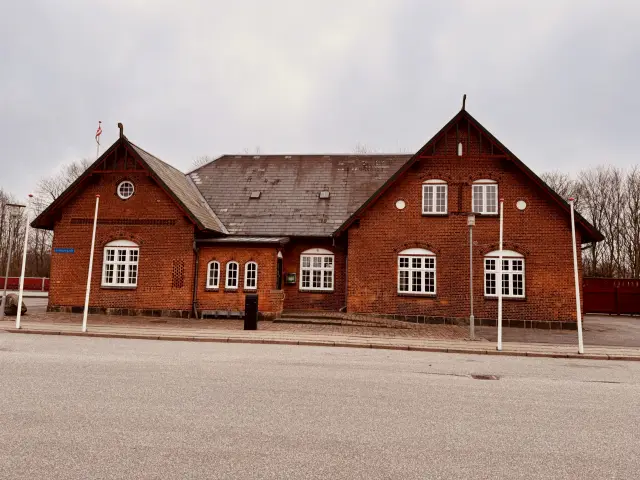 Billede af Aulum Station.