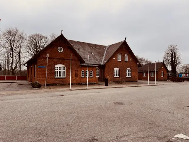 Billede af Aulum Station.