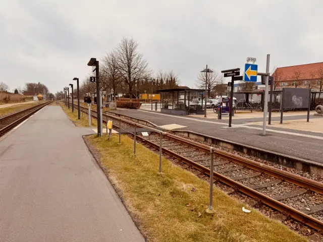 Billede af Vildbjerg Station.
