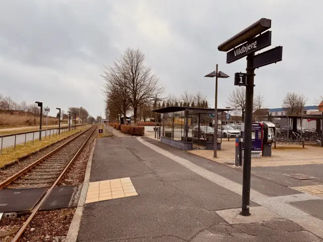 Billede af Vildbjerg Station.