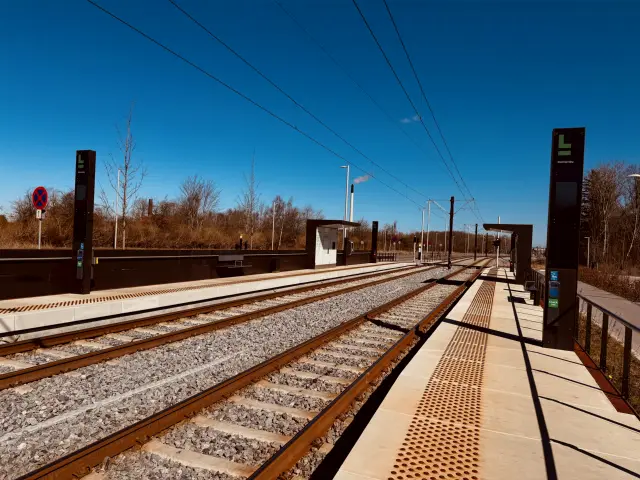 Billede af Glostrup Ejby Letbanestation.