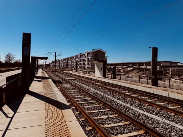 Billede af Glostrup Nord - Hersted Letbanestation.