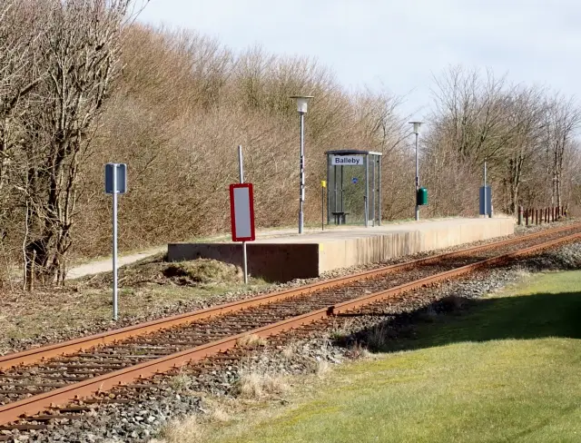Billede af Balleby Station.
