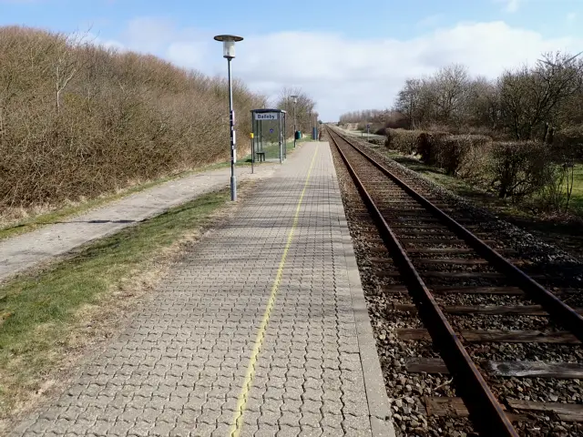 Billede af Balleby Station.