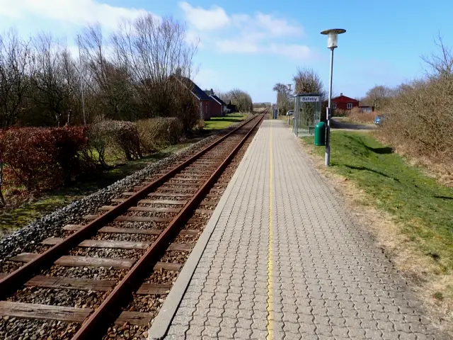 Billede af Balleby Station.