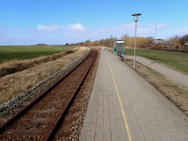 Billede af Klinkby Station.