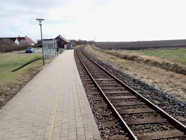 Billede af Klinkby Station.