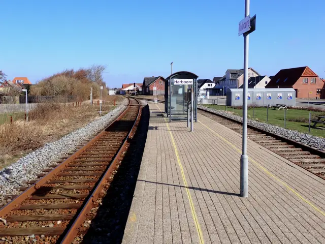 Billede af Harboøre Station.