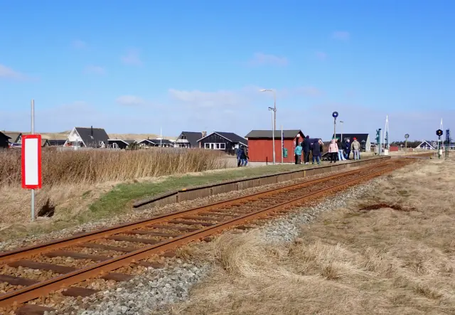 Billede af Vrist Station.