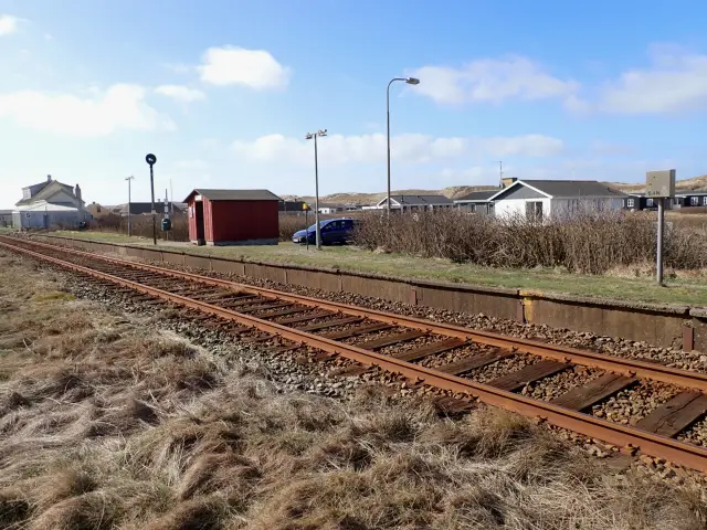 Billede af Vrist Station.