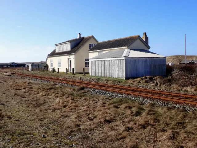 Billede af Vrist Billetsalgssted med Sidespor.