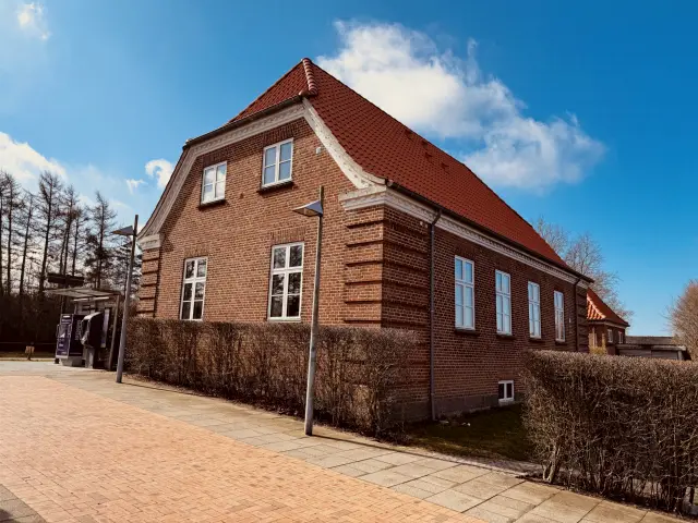 Billede af Engesvang Station.