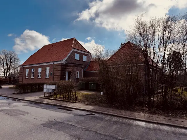 Billede af Engesvang Station.