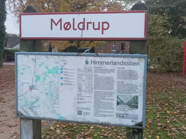 Billede af Møldrup Station.