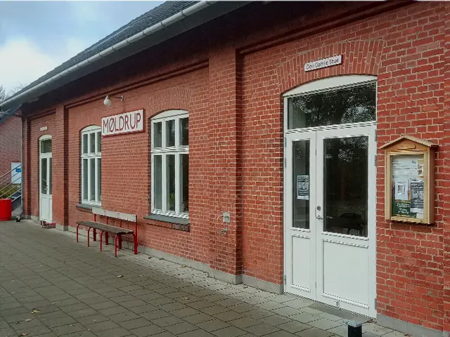 Billede af Møldrup Station.