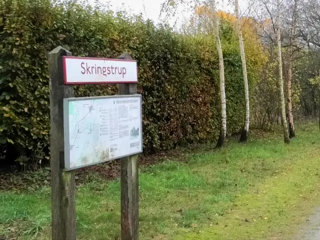 Billede af Skringstrup Billetsalgssted.