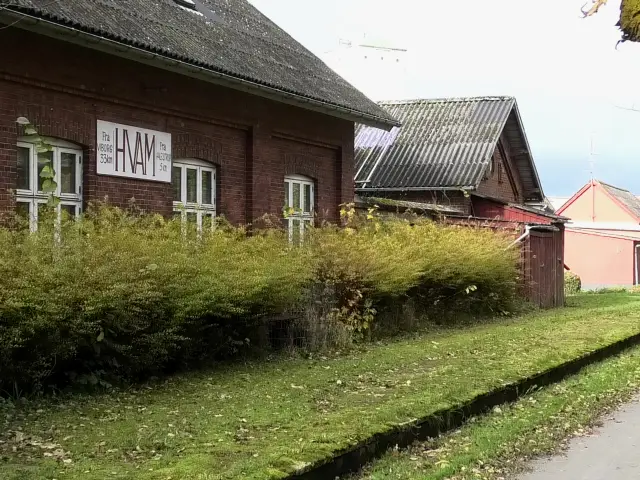 Billede af Hvam Station.