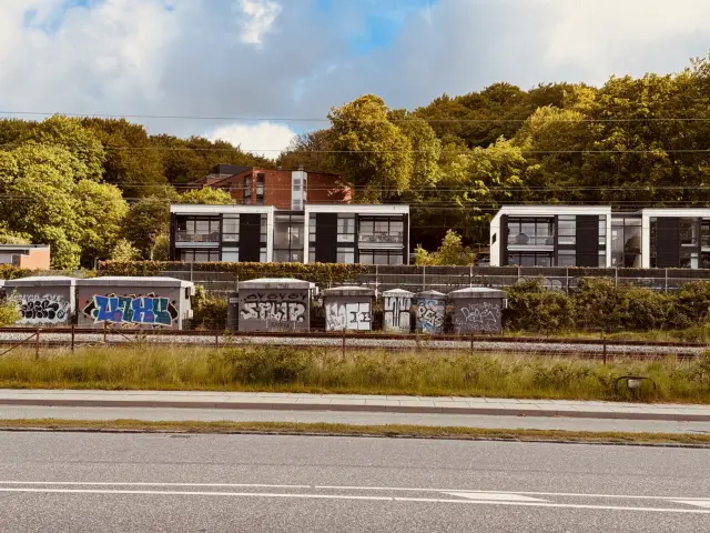 Billede af Brabrand Station - Station er nedrevet, men Brabrand Station har ligget her.